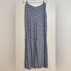 Luukse Floral Wide Leg Pants Size Small